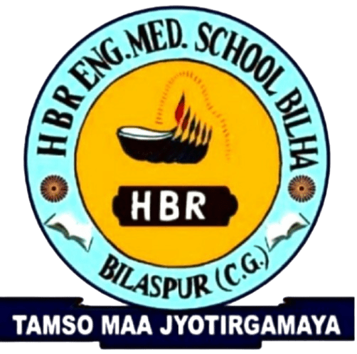 H.B.R. ENGLISH  MEDIUM SCHOOL  BILHA logo